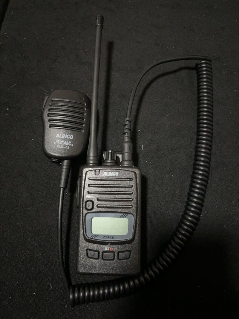 ALINCO DJ-P221 EMS62セット - メルカリ
