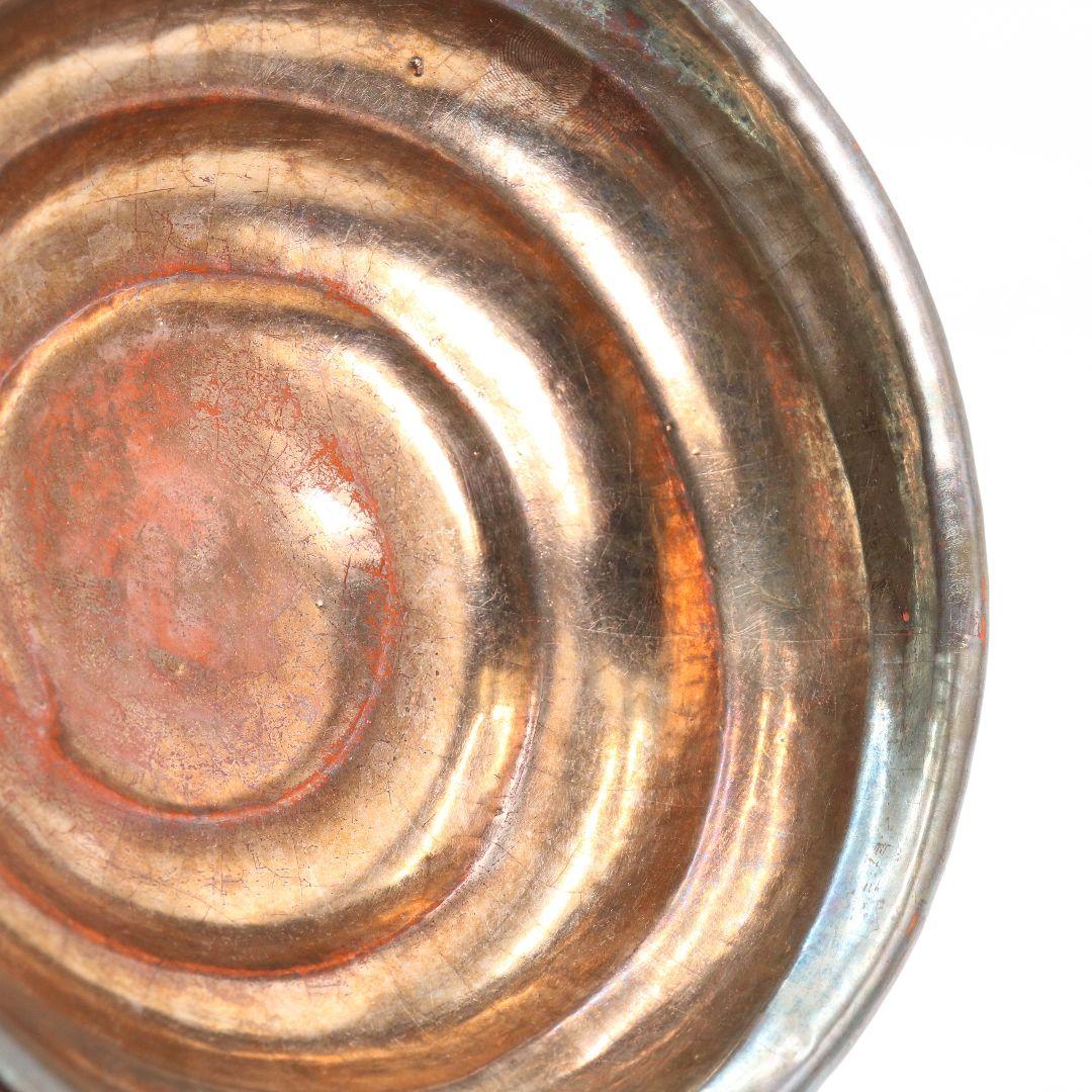 佐々木松楽作 嶋台茶碗 赤楽 金銀一対 共箱 茶道具C1221FB5