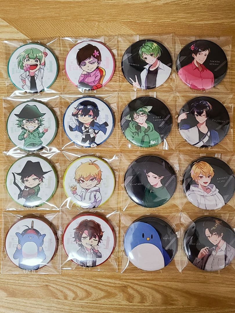 高田村 缶バッジ コンプリート 全種類セット ポップアップストア