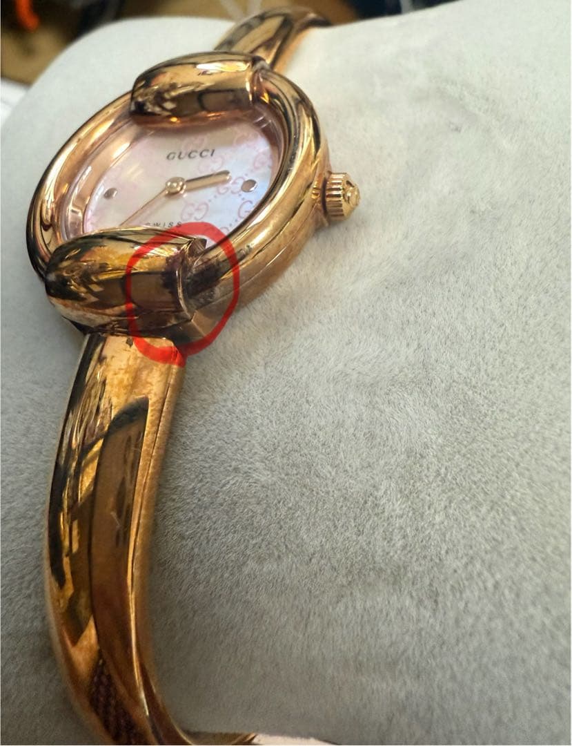 GUCCI グッチ 腕時計 YA014516 PK PG