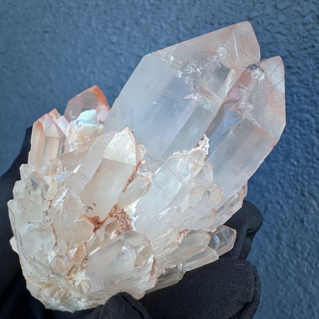 爆アレ❗️可愛いピンク♡超綺麗マダガスカル産パイナップルピンククラスターA1167