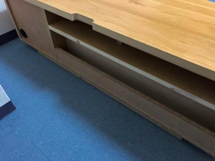 【最安】LOWYA テレビボード　ナチュラル　120㎝