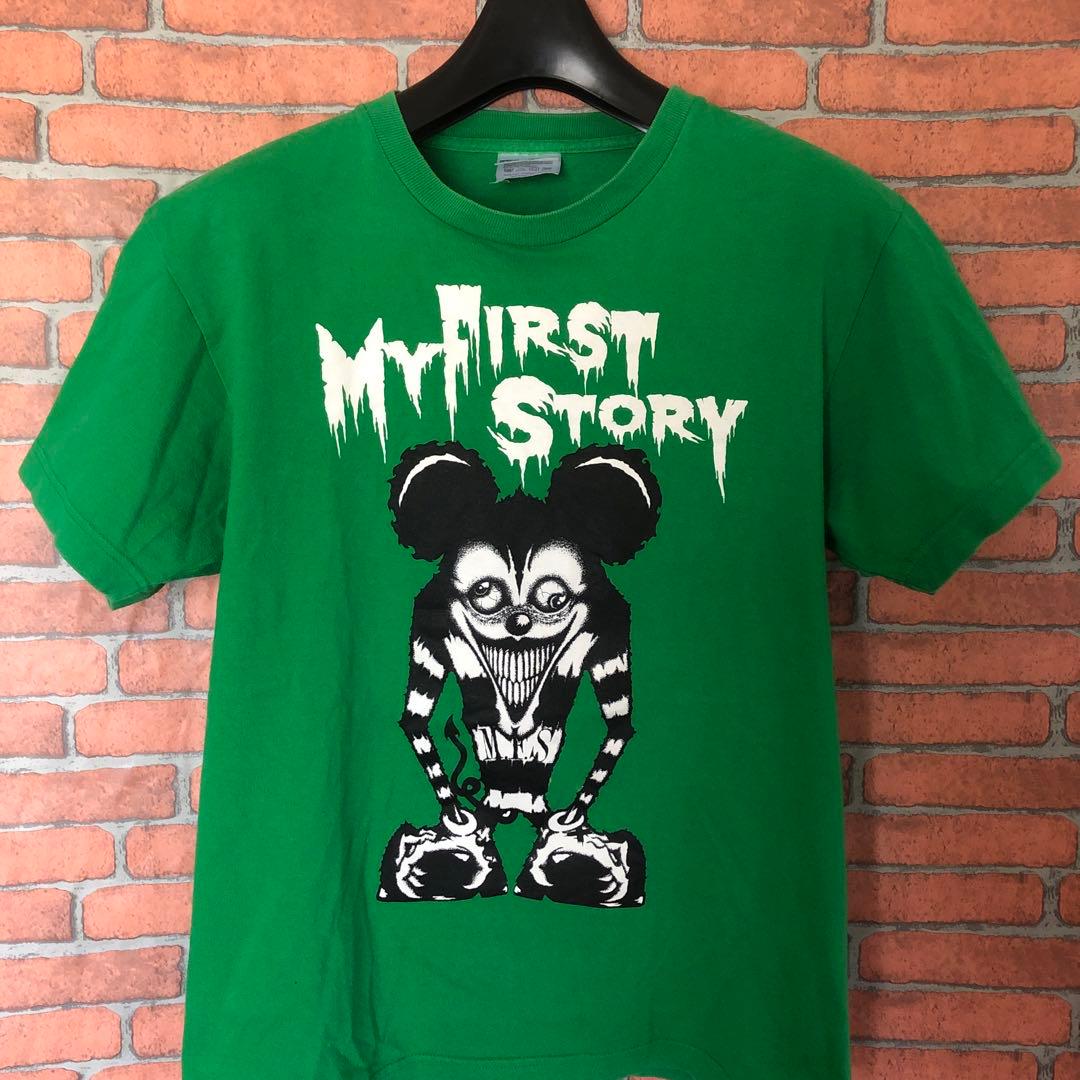 MY FIRST STORY マイファス グリーンtシャツ - メルカリ