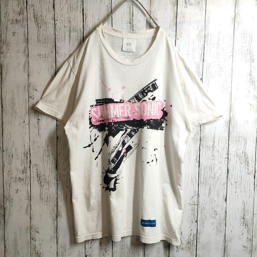 サマソニ】サマーソニック 2007 ライブTシャツ M ホワイト 白 - メルカリ
