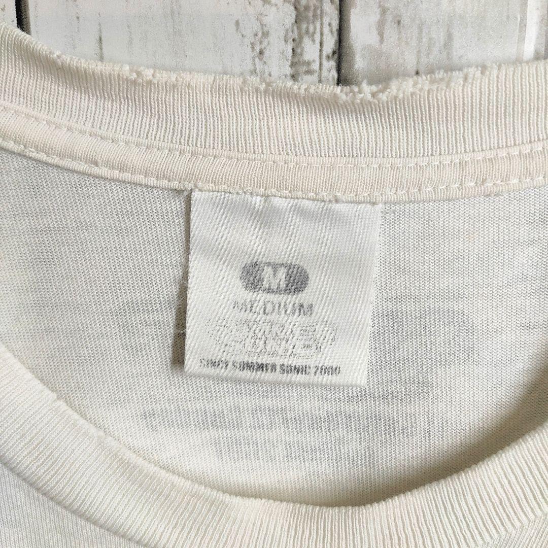 サマソニ】サマーソニック 2007 ライブTシャツ M ホワイト 白 - メルカリ