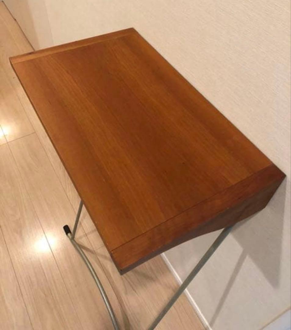 porada ポラダ イタリア製 無垢材 コンソールデスク 美品