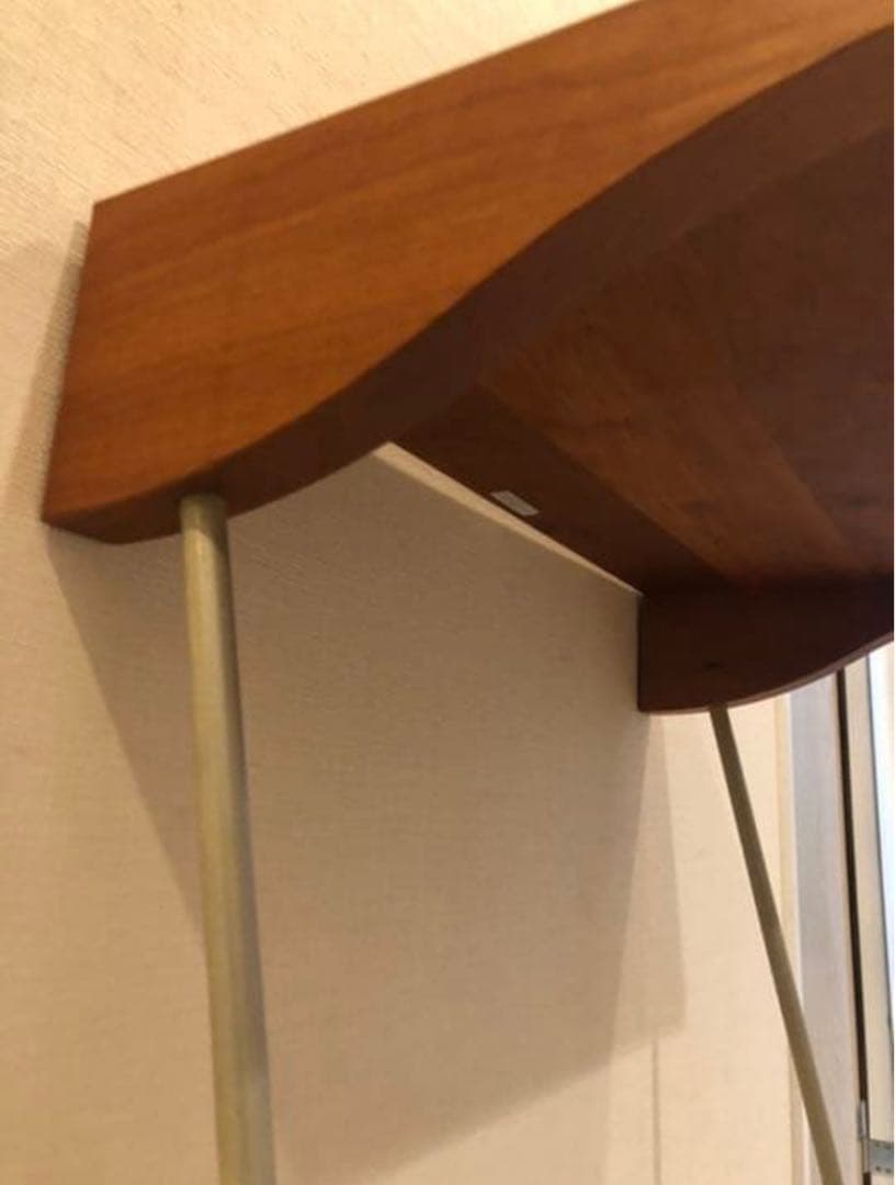 porada ポラダ イタリア製 無垢材 コンソールデスク 美品