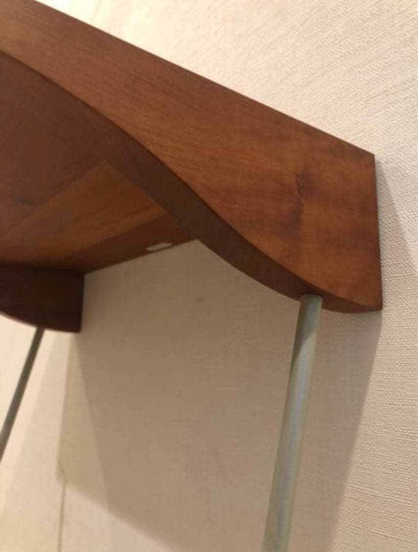 porada ポラダ イタリア製 無垢材 コンソールデスク 美品