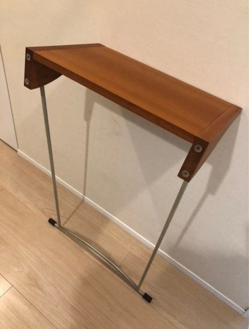 porada ポラダ イタリア製 無垢材 コンソールデスク 美品