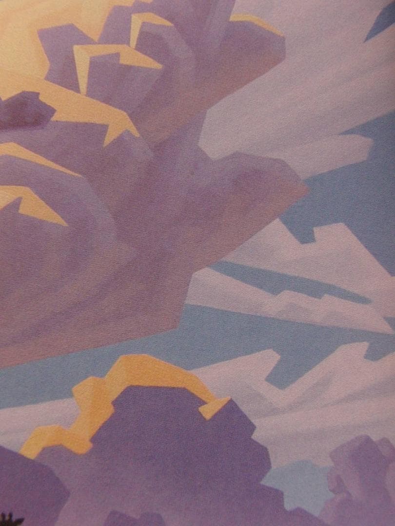 シム・シメール、【AFTERNOON STORM】、希少な額装用画集より - メルカリ