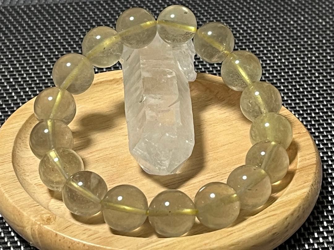 希少 リビアングラス ブレスレット 12mm ②