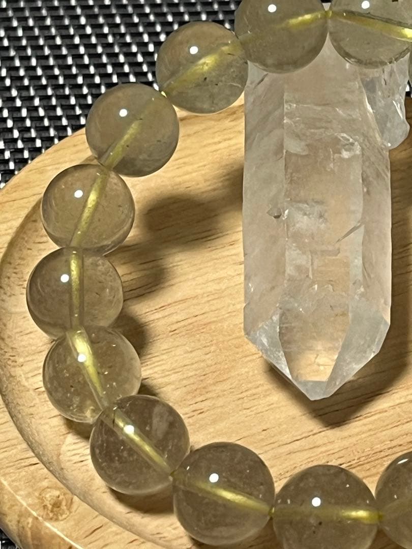 希少 リビアングラス ブレスレット 12mm ②