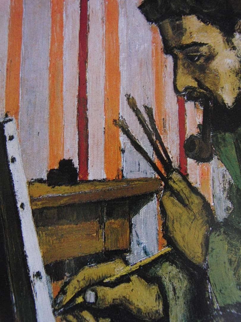 ベルナール・ビュッフェ、【Le peintre Mantienne】 - メルカリ