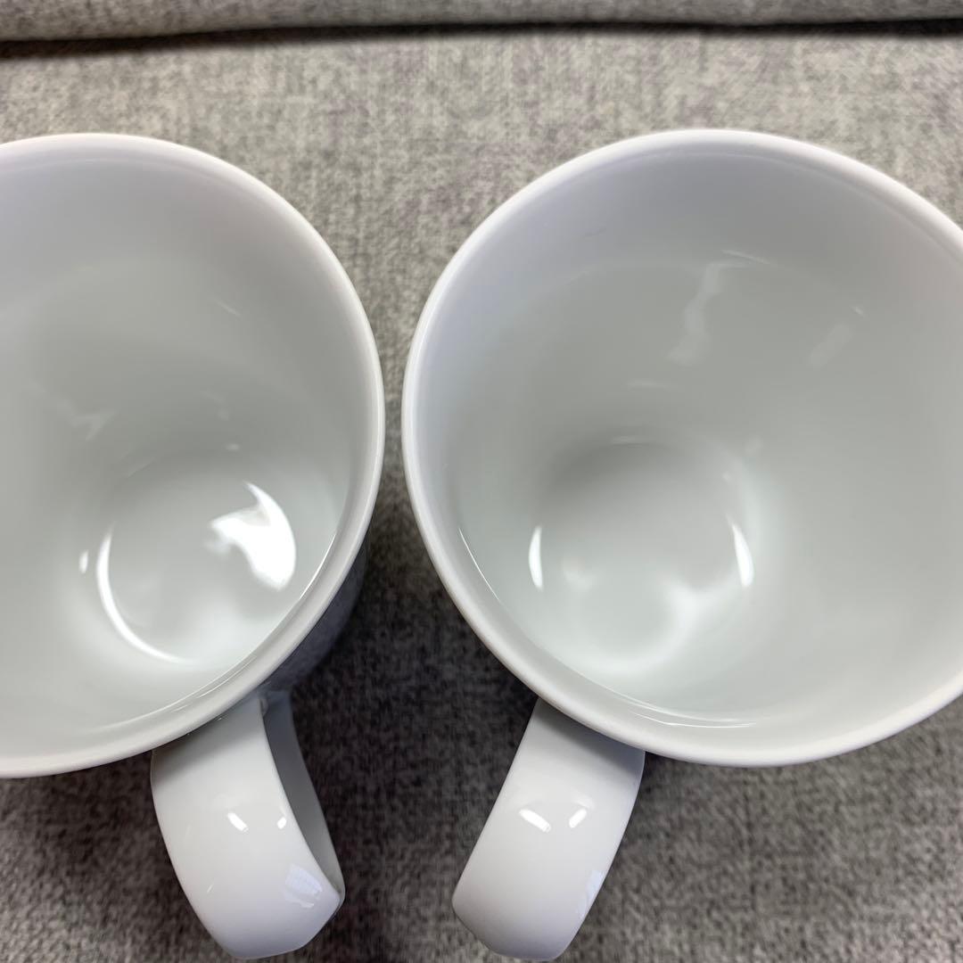 ホワイトフルーテッド　マグカップ　ボウル　ホワイトシグネチャー　プレート　ペア