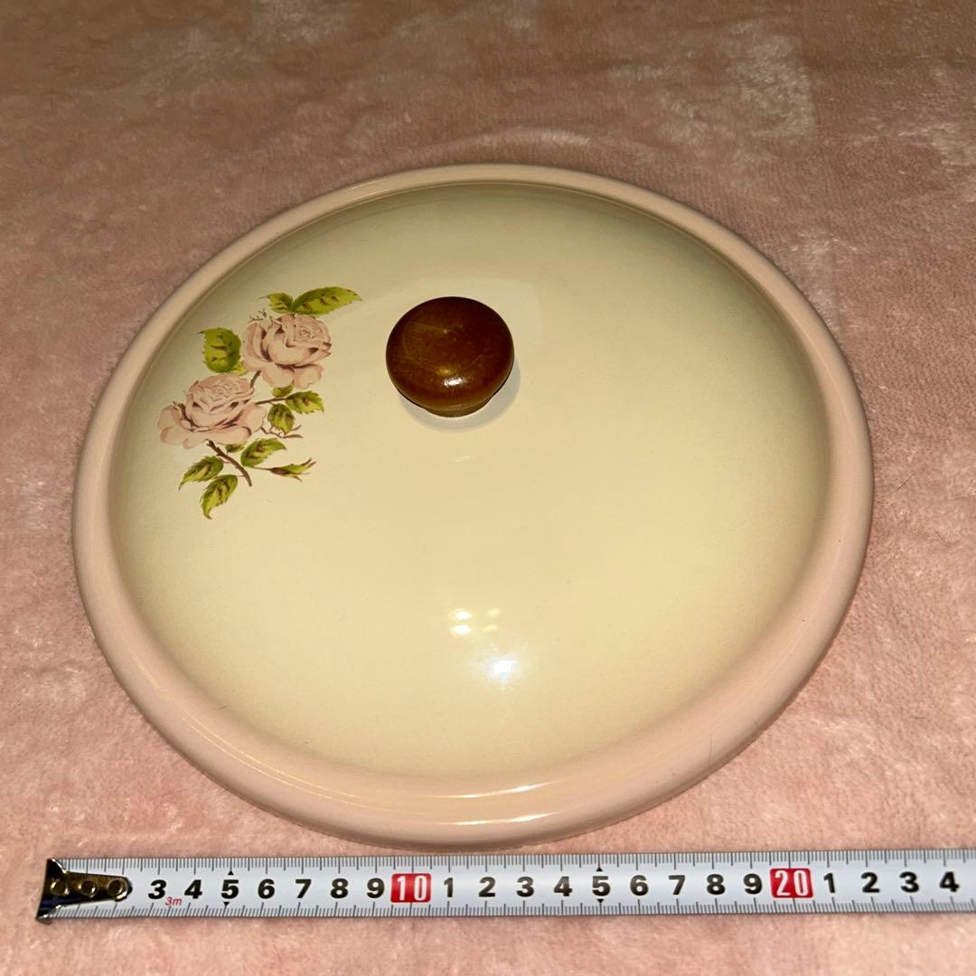 イマン　ダイアナローズ水炊きホーロー鍋