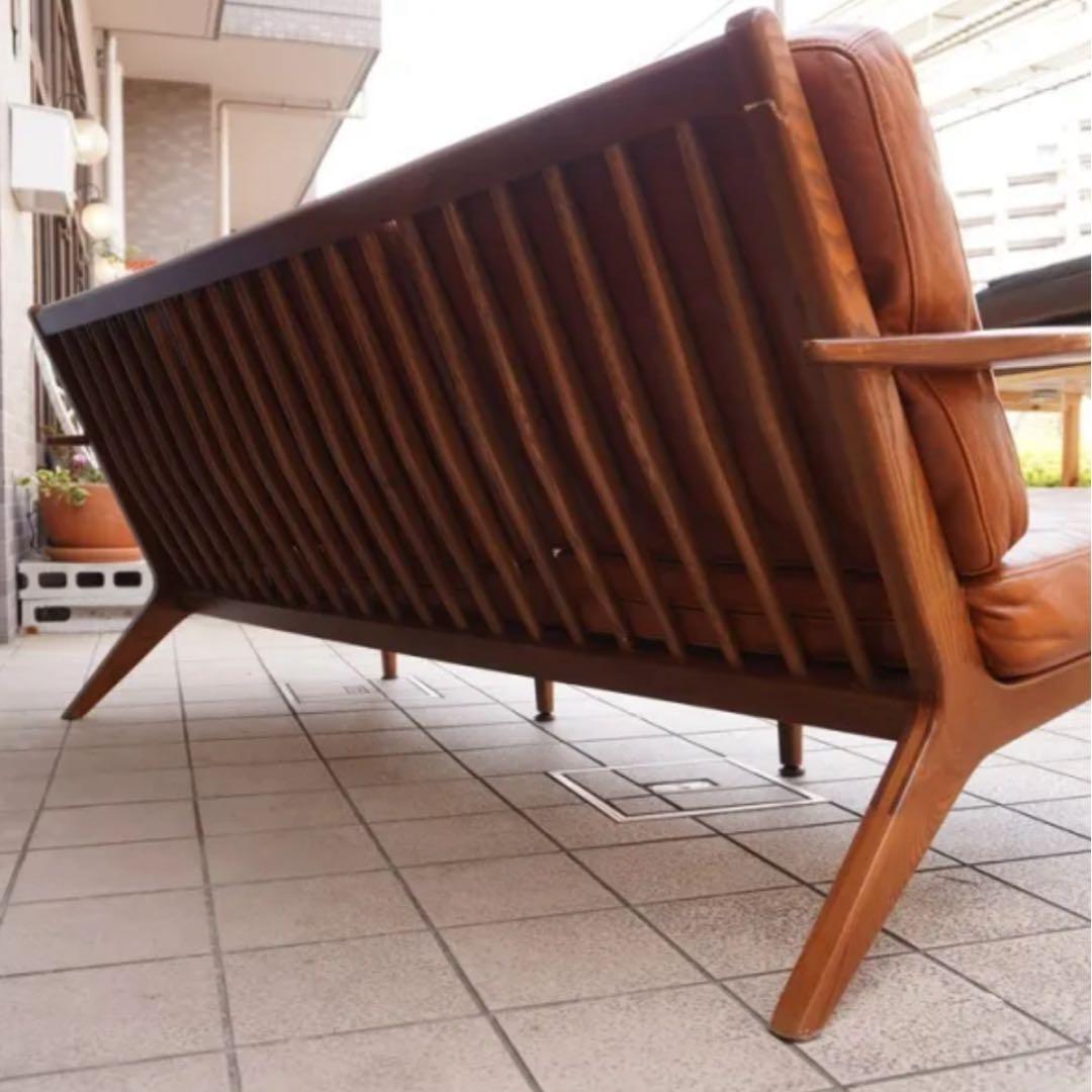 ACME Furniture(アクメファニチャー)DELMARレザー 3Pソファ