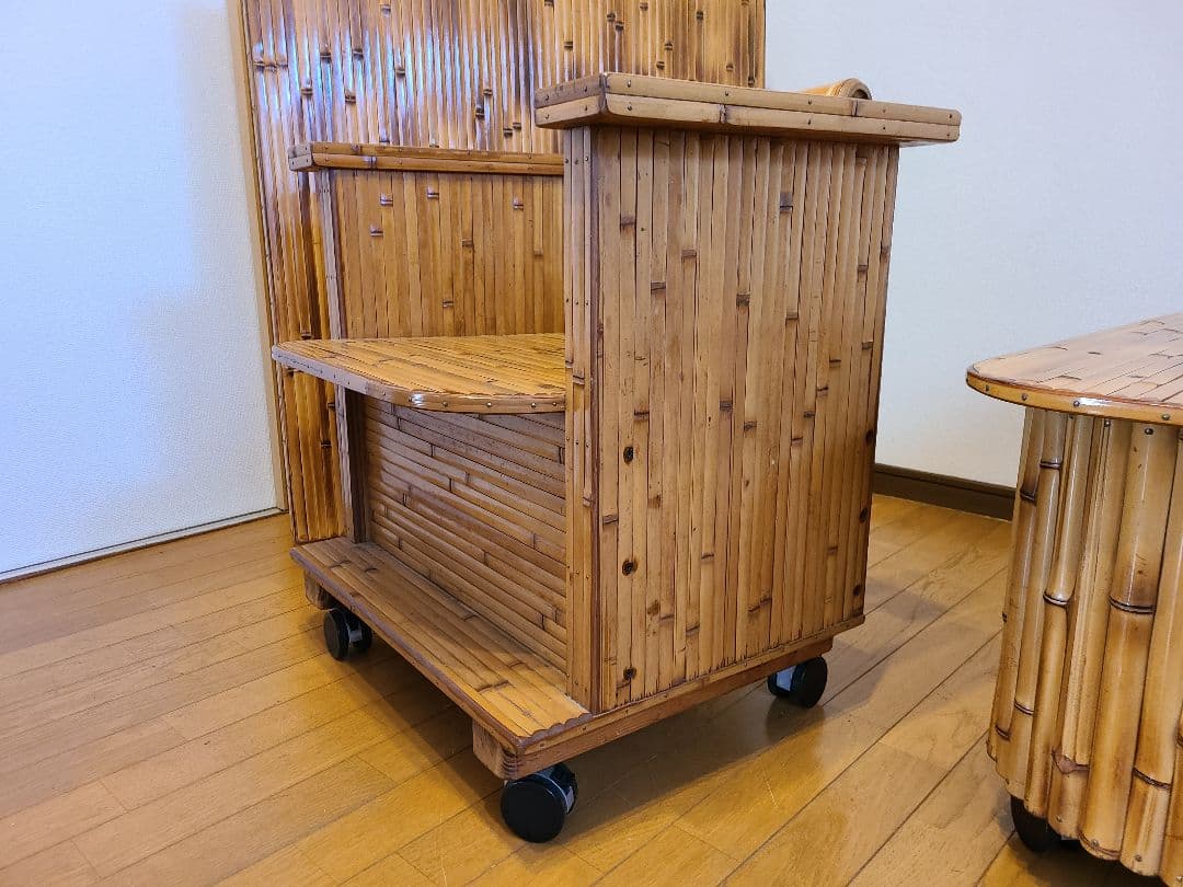 宮崎伝統工芸品梅里竹芸健康椅子①