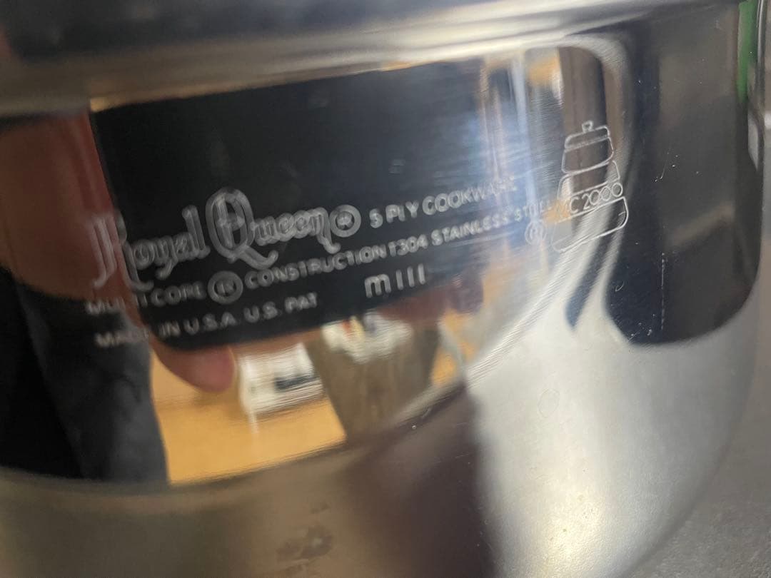 ロイヤルクイーン 6コート IH対応 両手鍋  Queen