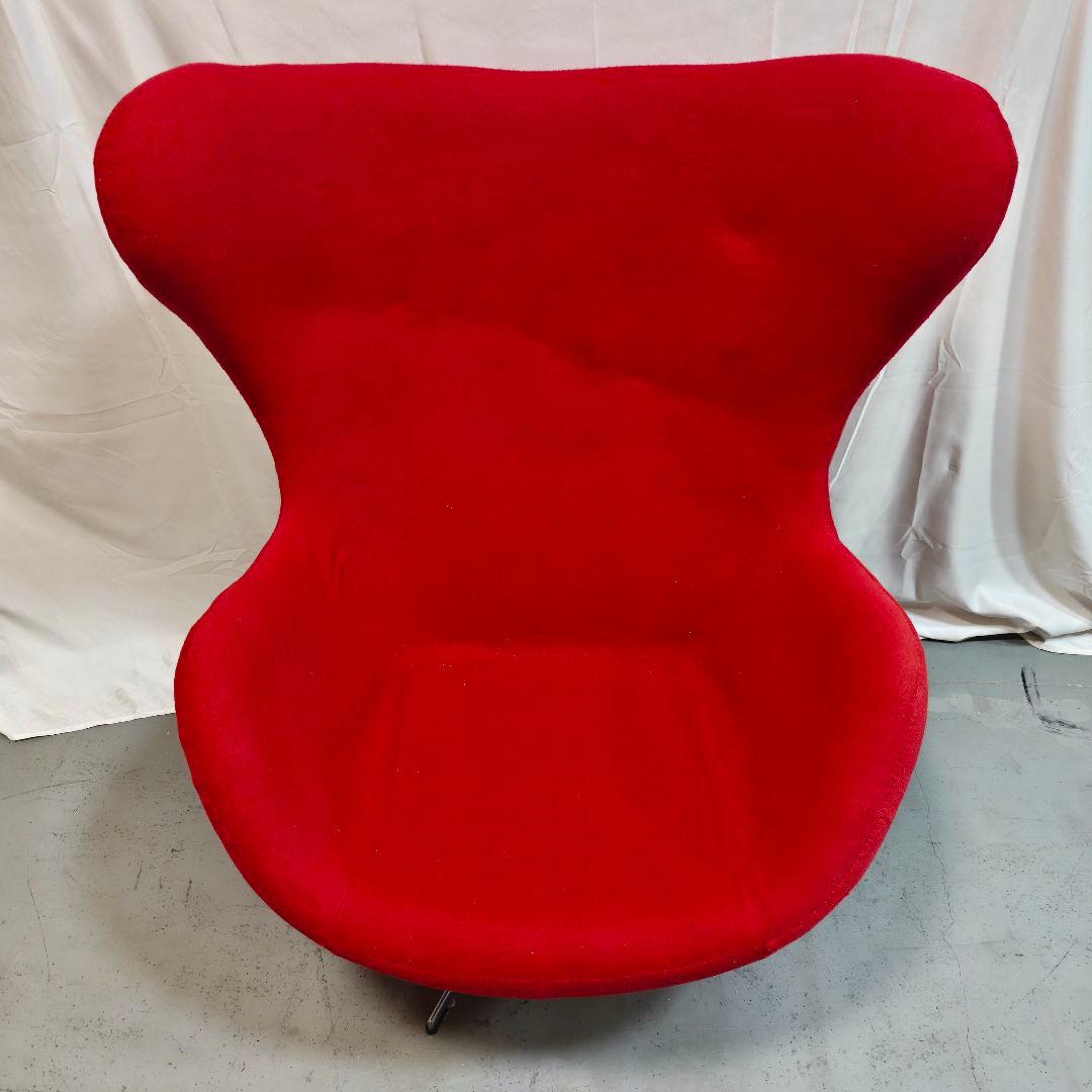 エッグチェアリプロダクト ワインレッド