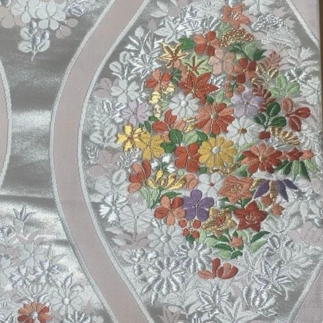 table runner 「華立涌」 帯リメイク 正絹 長尺 - メルカリ