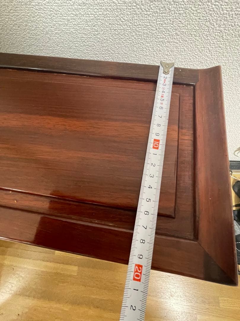 唐木家具　花梨　茶棚　飾り棚