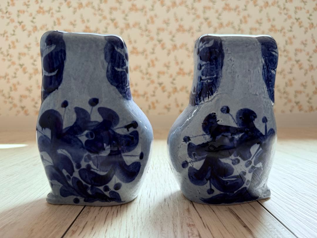 最終値下げ　リサラーソン　ブックエンド　本立て　置物　ビンテージ　犬　プードル