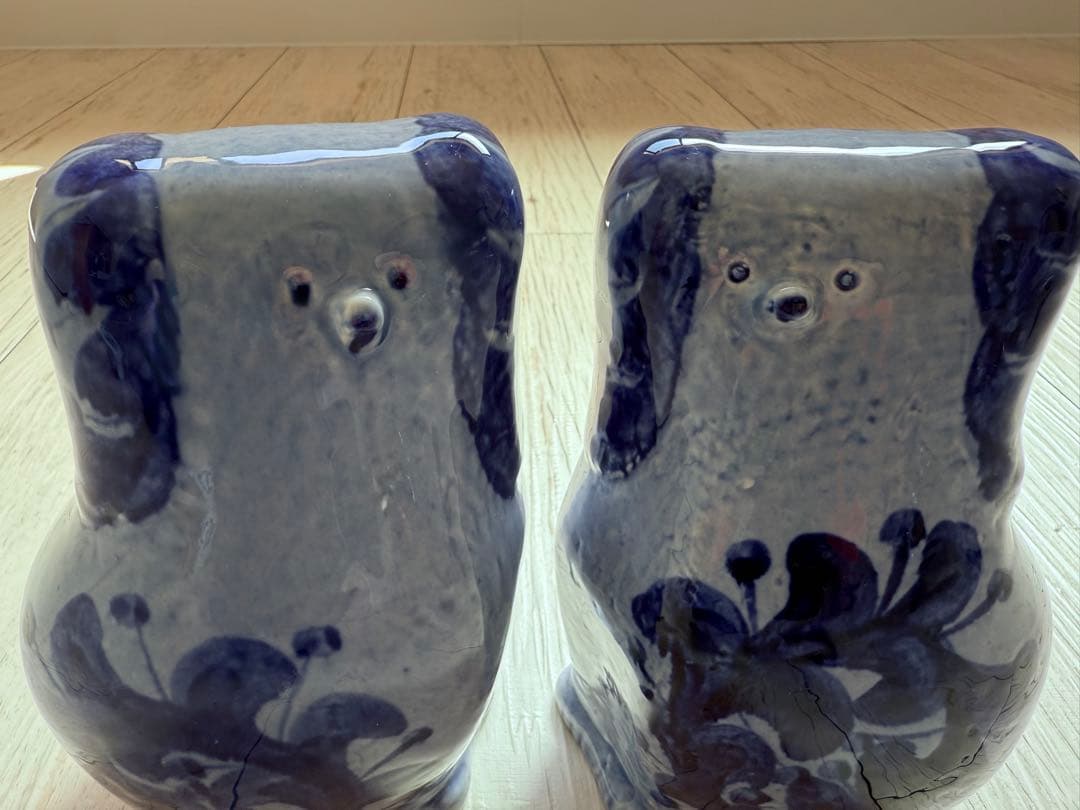 最終値下げ　リサラーソン　ブックエンド　本立て　置物　ビンテージ　犬　プードル