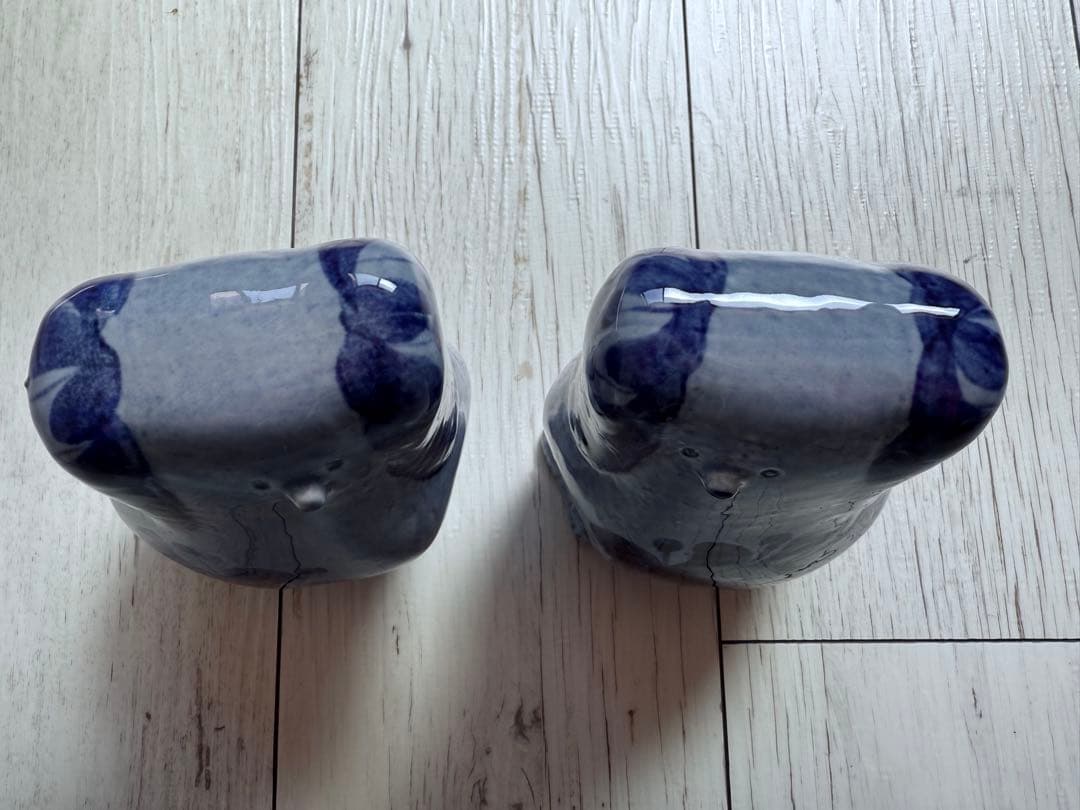 最終値下げ　リサラーソン　ブックエンド　本立て　置物　ビンテージ　犬　プードル