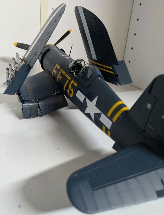 コルセアF4U-1D(プラモデル完成品1/32)