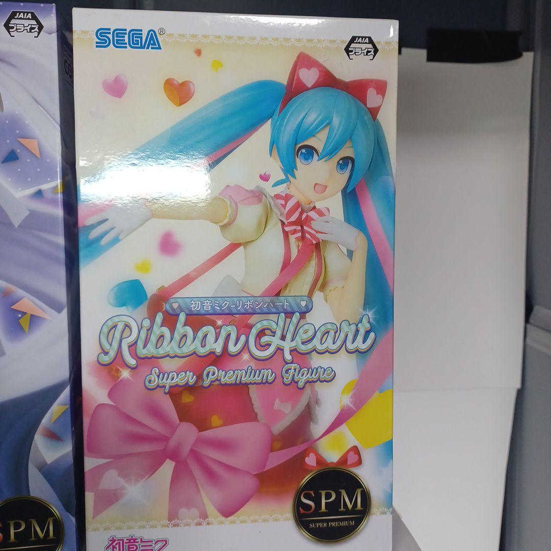 スーパープレミアムフィギュア　SPM　ミク　CA　リボン　カラフル　誰もいない