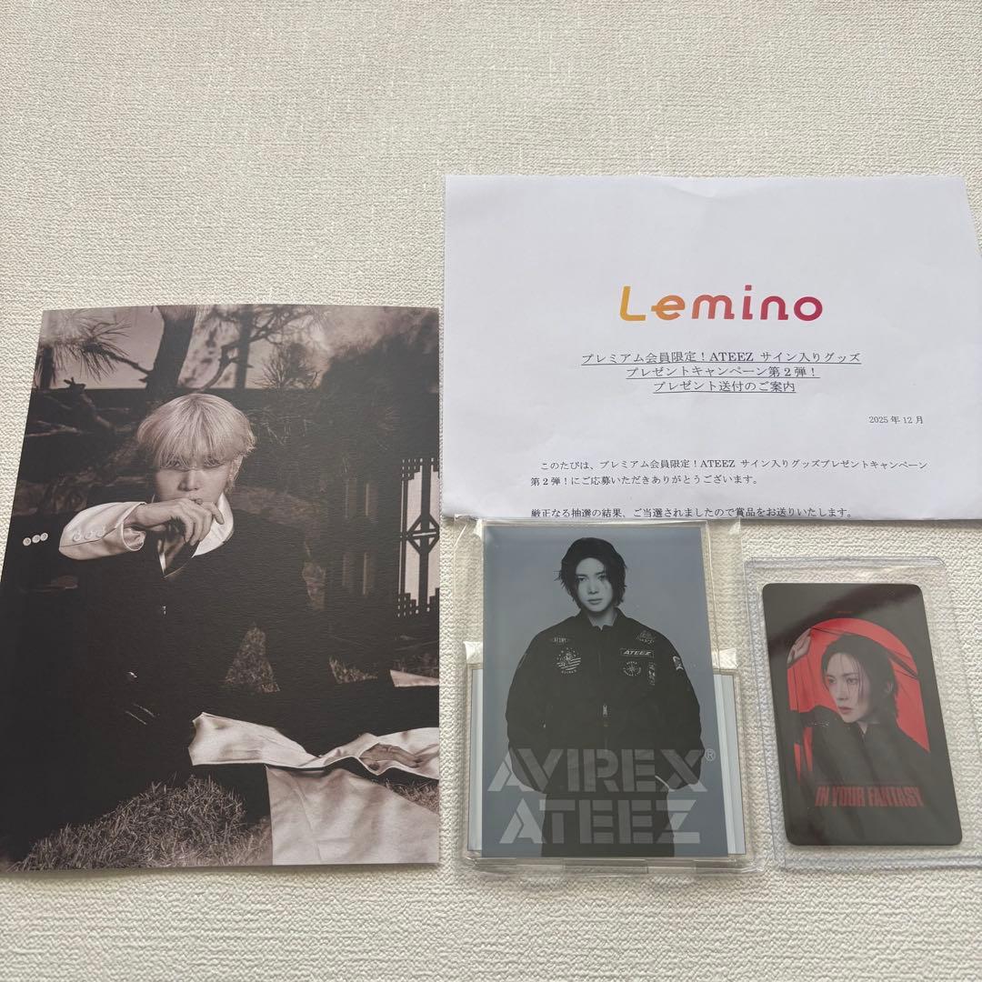 ATEEZ ヨサン POPUP ミニポスター アクスタ トレカ セット - メルカリ