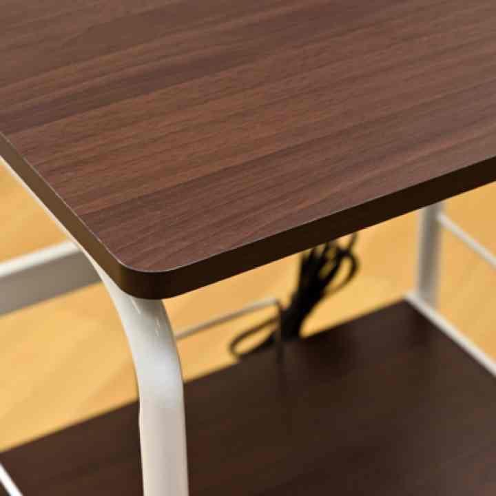 【新品、送料無料！】コンセント付　レンジ台