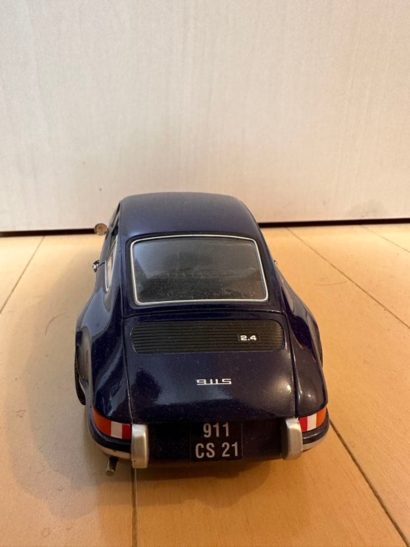 1/18 ミニカー ポルシェ 911 ネイビー 美品