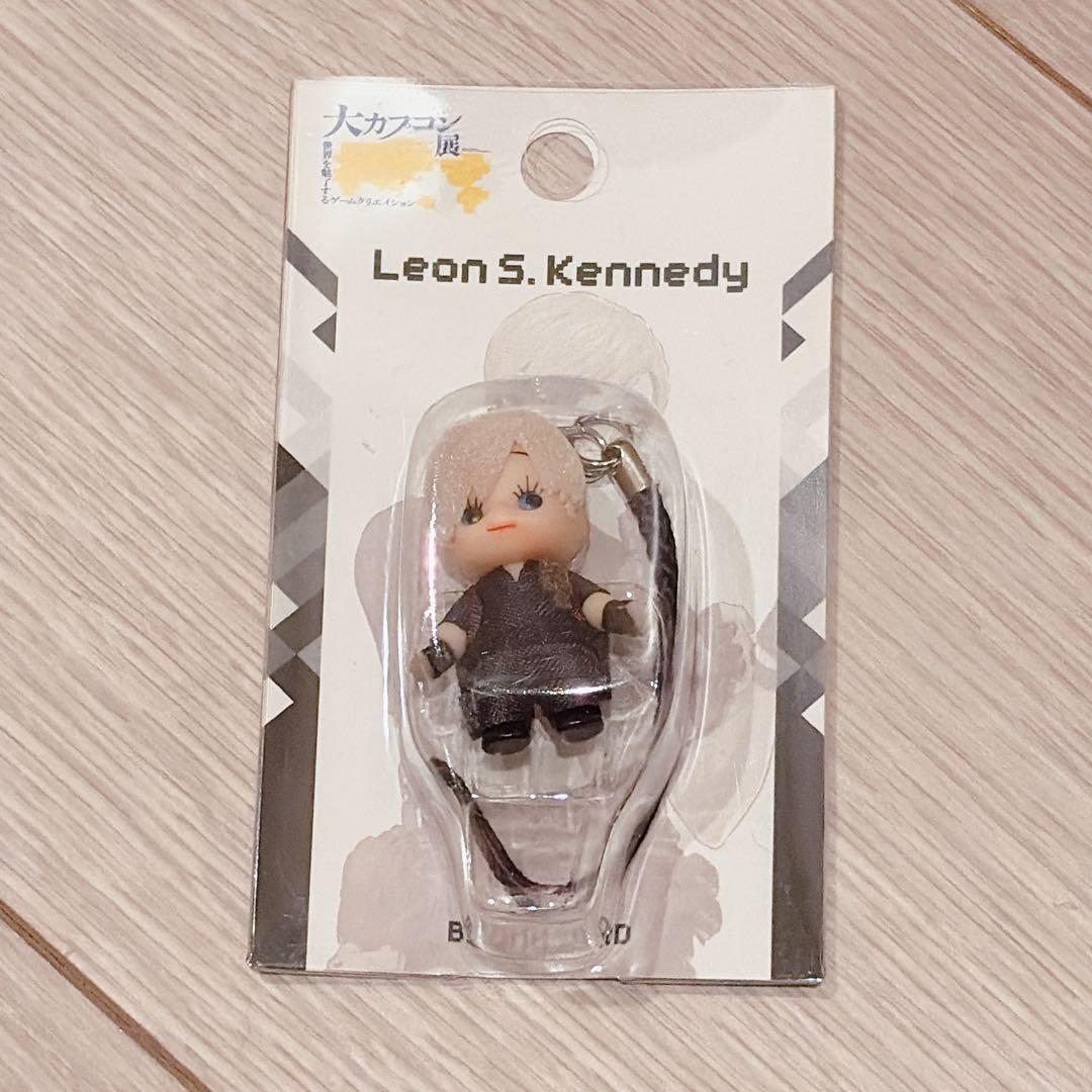 大カプコン展 バイオハザード レオン キューピー ストラップ カプコン