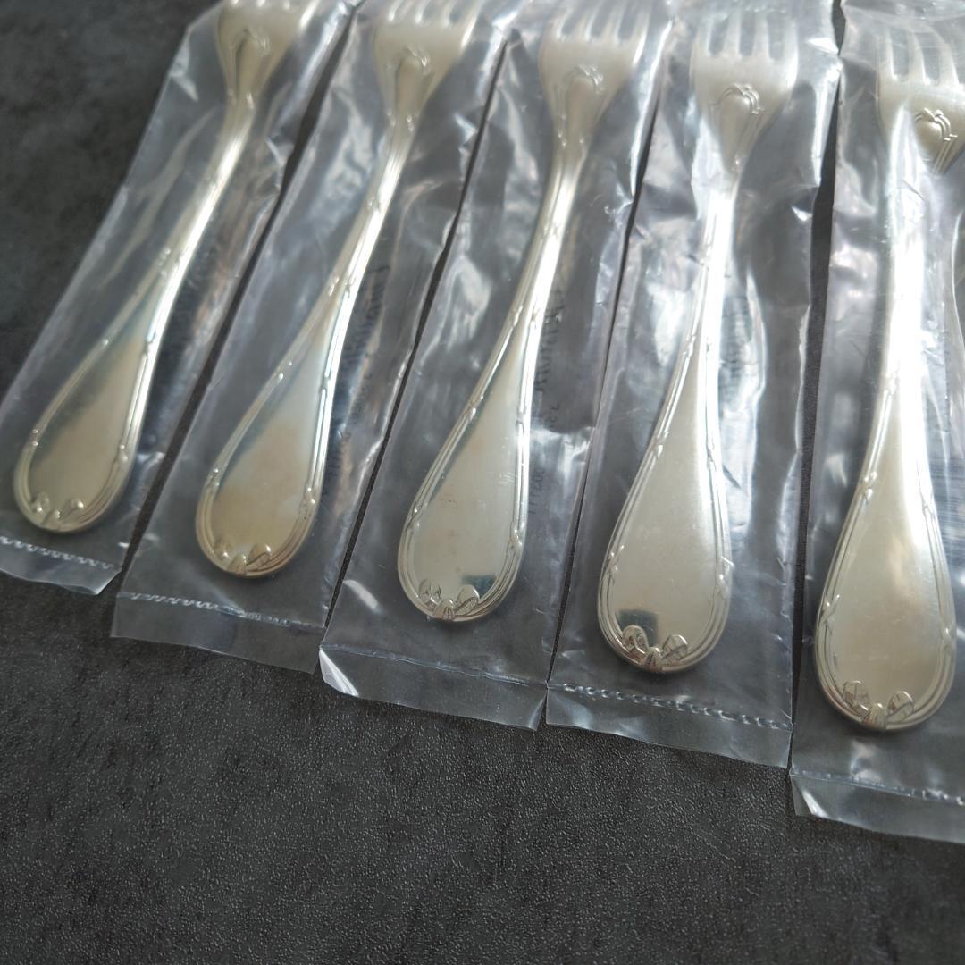 極美品 クリストフル リュバン スタンダードフォーク 未開封含む 6点