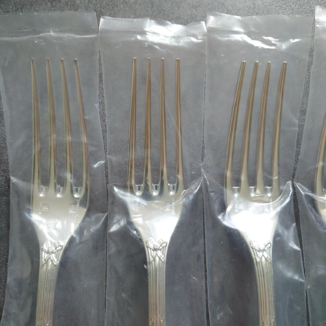 極美品 クリストフル リュバン スタンダードフォーク 未開封含む 6点