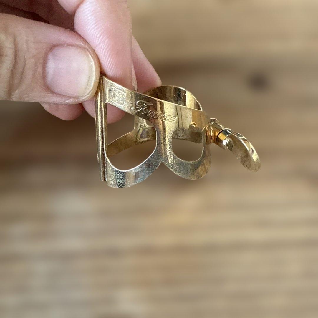 BG　トラディションモデル　L40 テナーサックス用リガチャー&キャップ