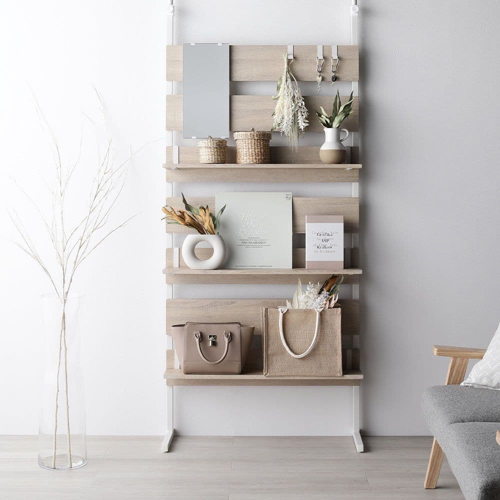 *1月15日まで* Rasik突っ張りウォールラック 幅80cm