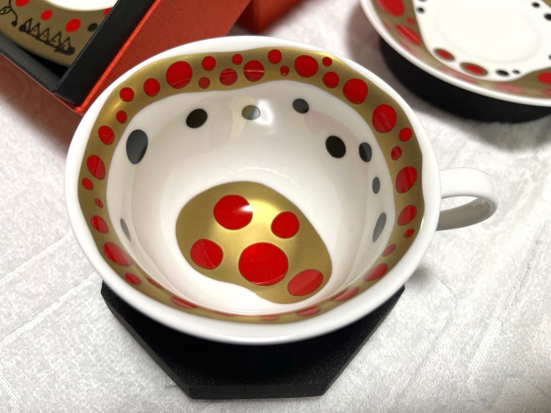 草間彌生 陶器 ティーウェア 雲(ティーカップ)