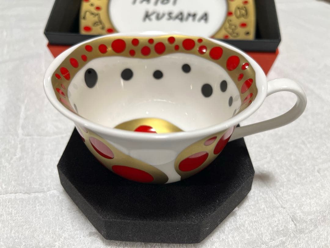 草間彌生 陶器 ティーウェア 雲(ティーカップ)