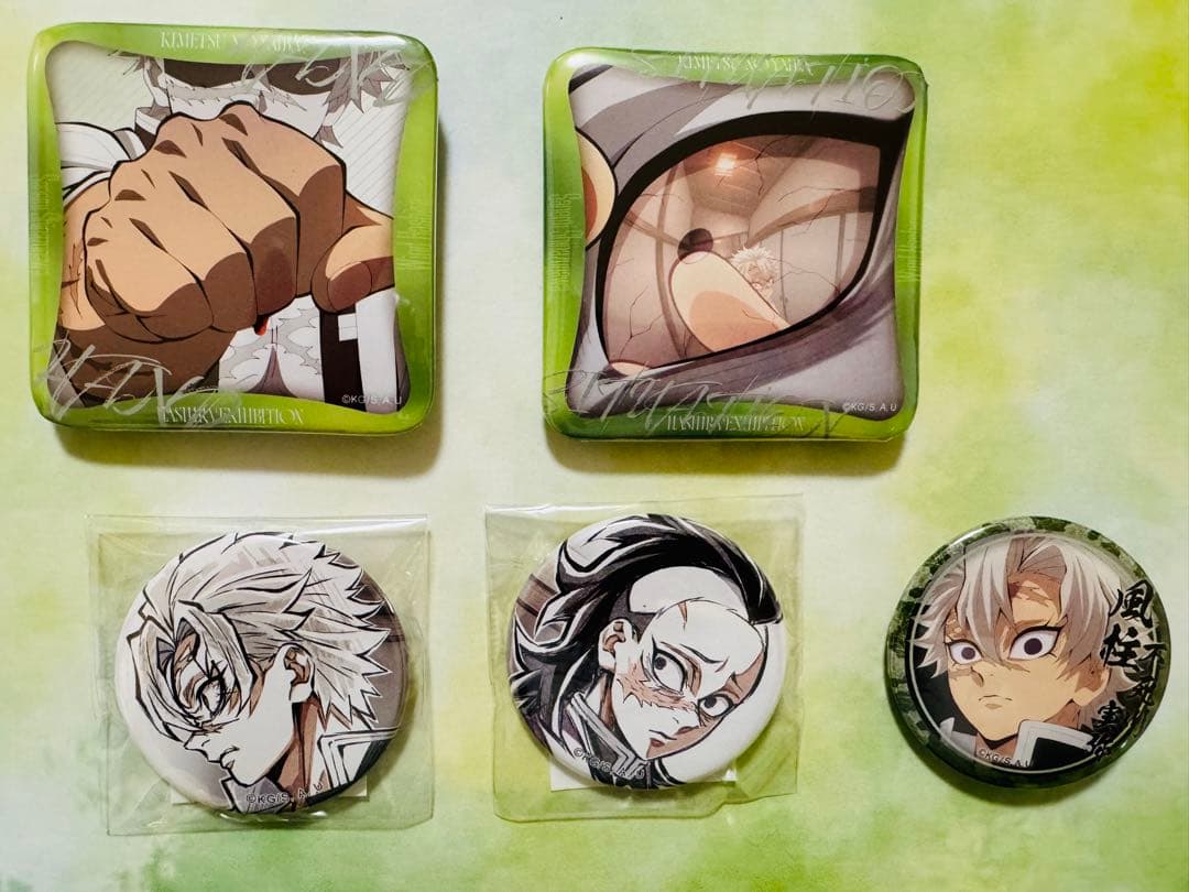 168.不死川実弥 まとめ売り 缶バッジ セット - メルカリ