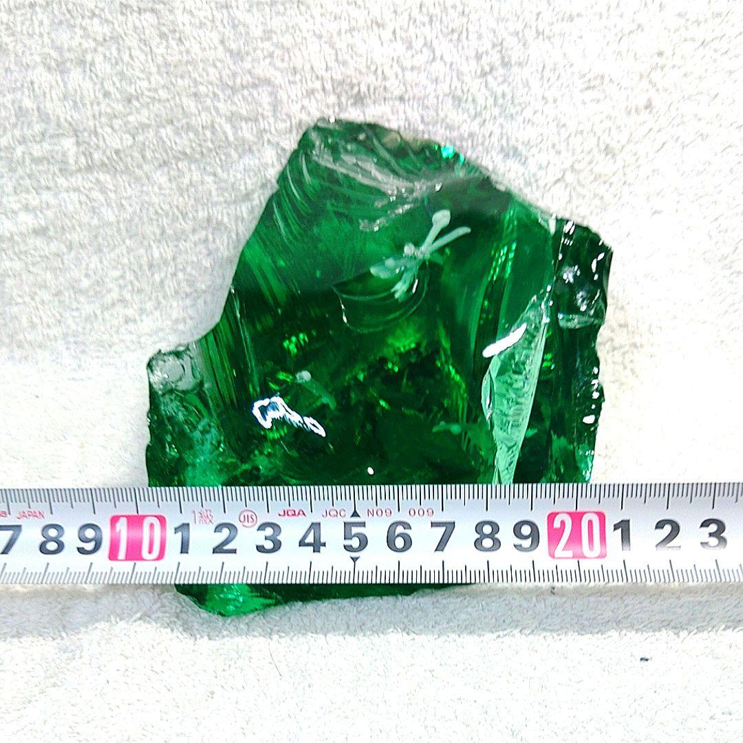 ☆オブシディアン天然石原石☆クロムグリーン☆天然ガラス約1.2kg