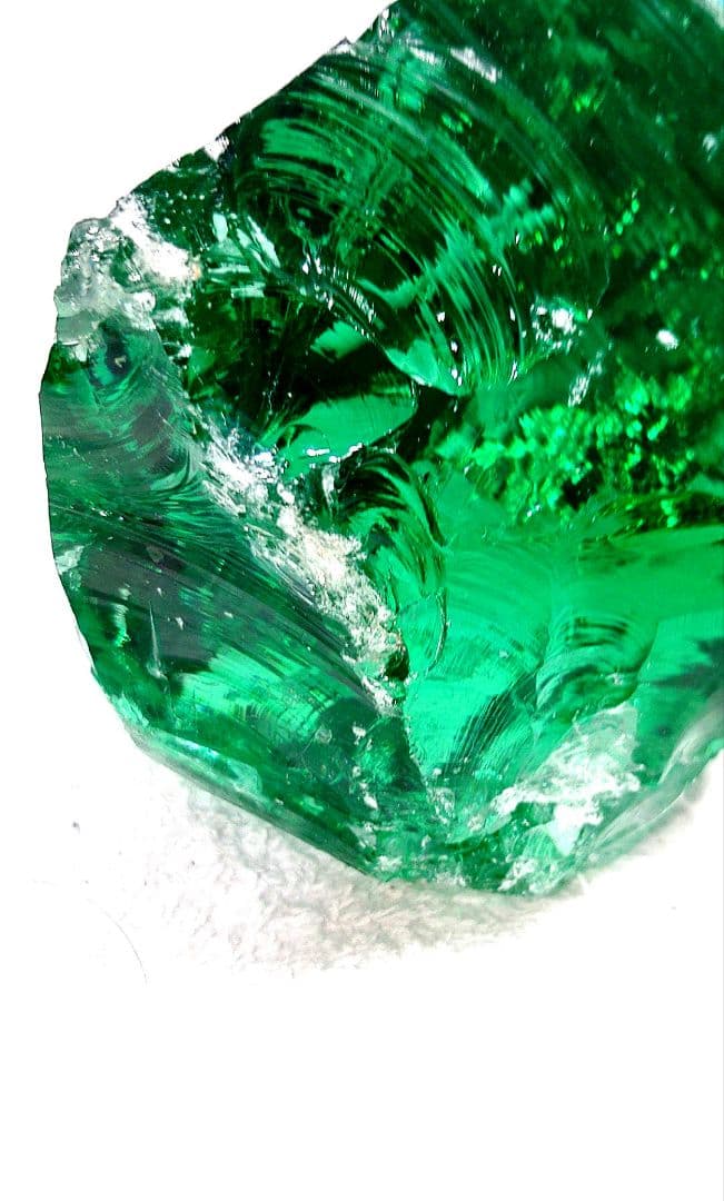 ☆オブシディアン天然石原石☆クロムグリーン☆天然ガラス約1.2kg