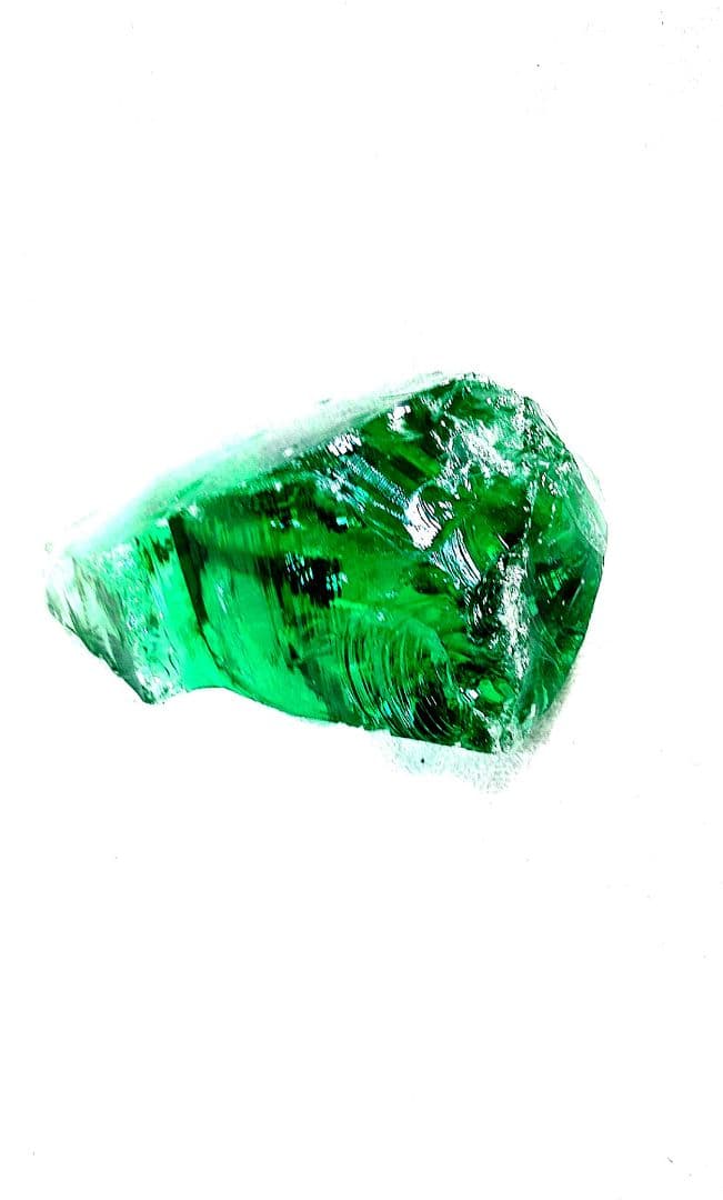 ☆オブシディアン天然石原石☆クロムグリーン☆天然ガラス約1.2kg