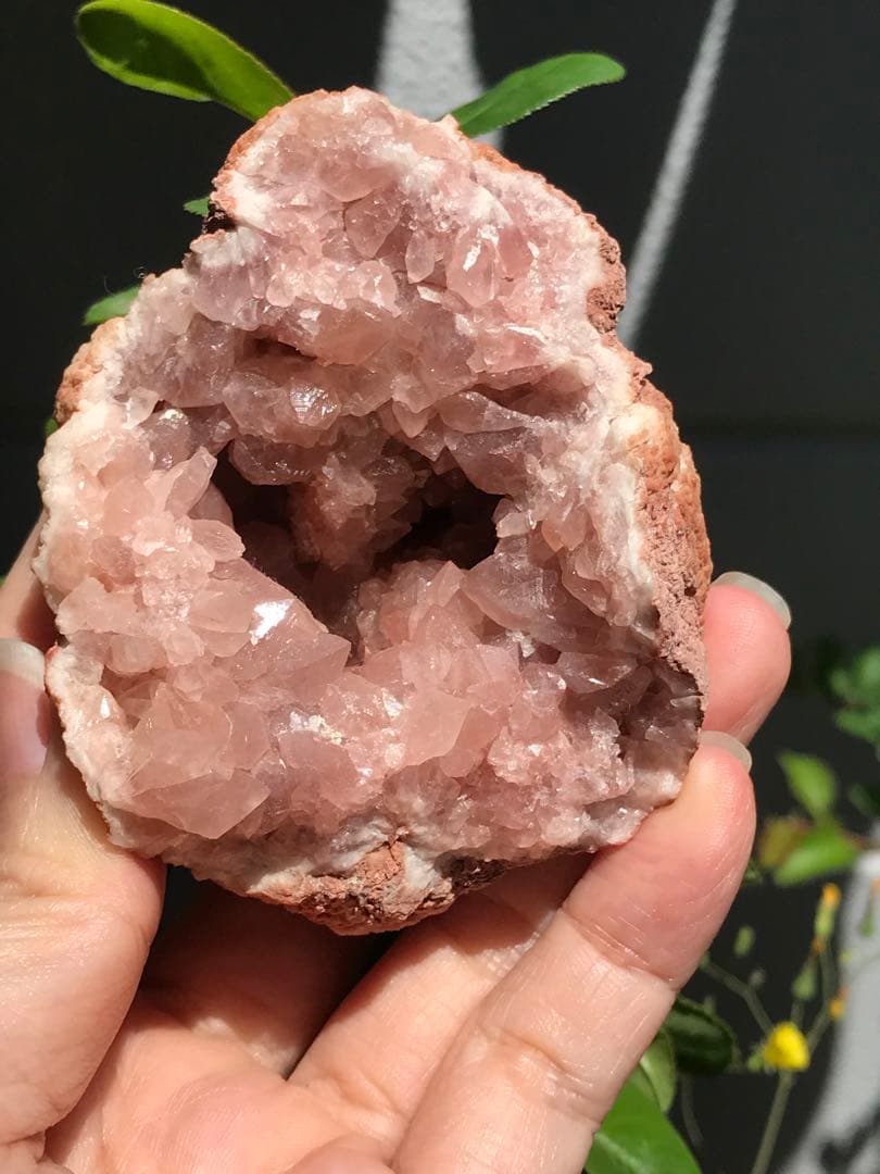 ☘️希少❤️奇跡　ピンクアメジスト ドーム パワーストーン 天然石 置き物