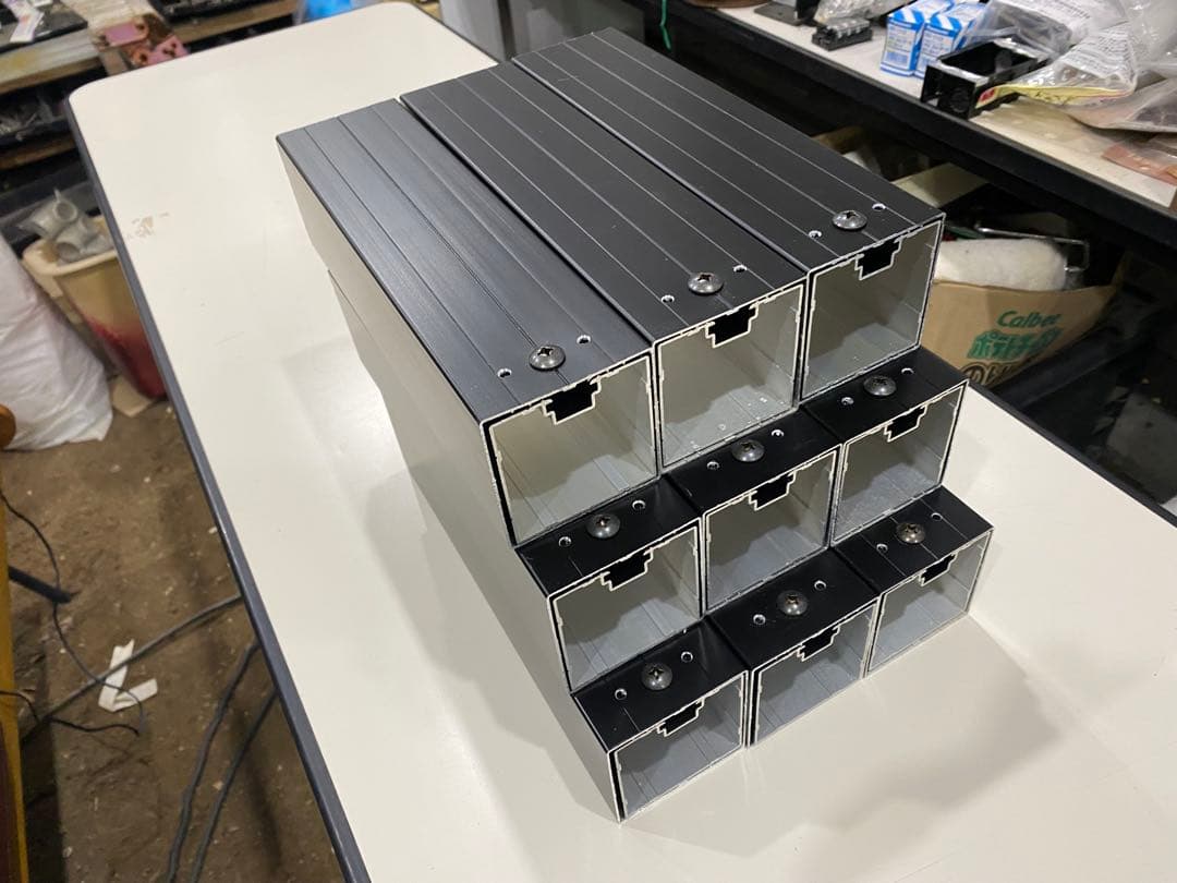 三協アルミ　ヴィラウッド　ひとと木　ウッドデッキ　調整束柱　9本セット