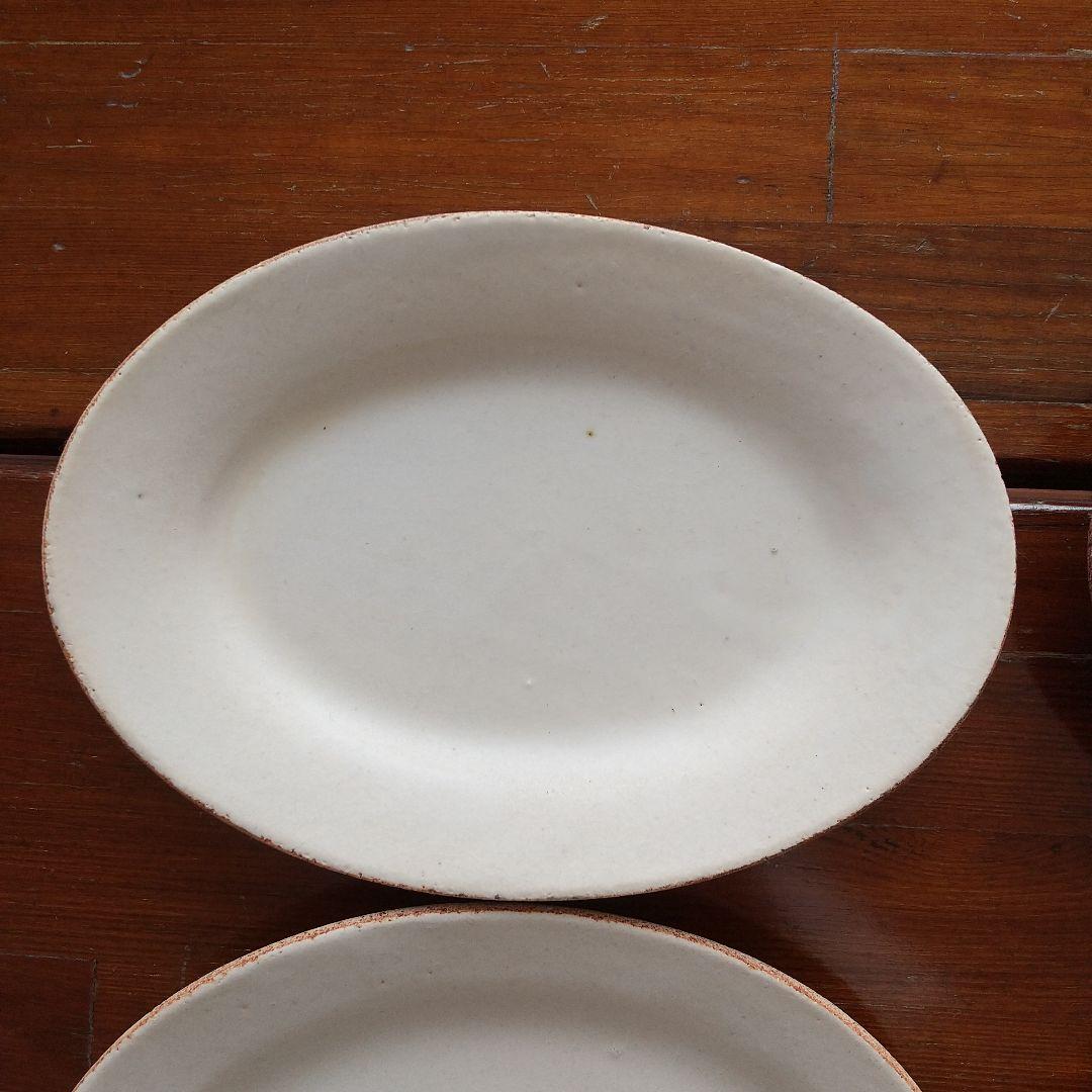 イトウサトミ　オーバル皿　4枚セット