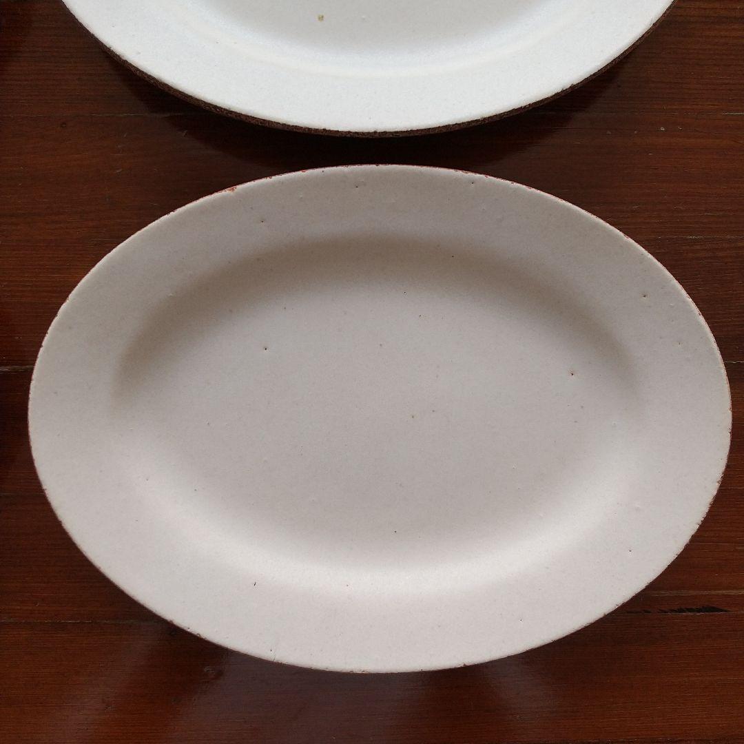 イトウサトミ　オーバル皿　4枚セット