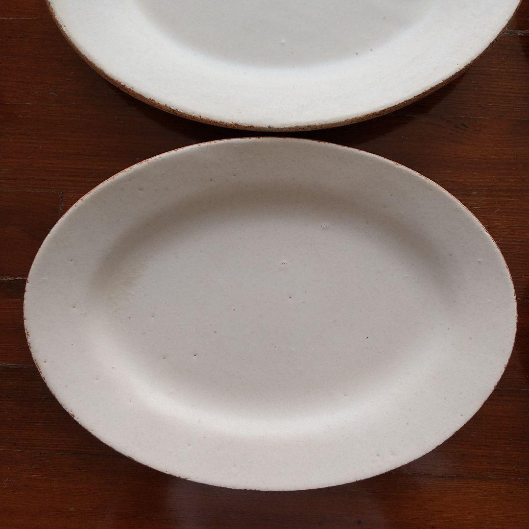 イトウサトミ　オーバル皿　4枚セット