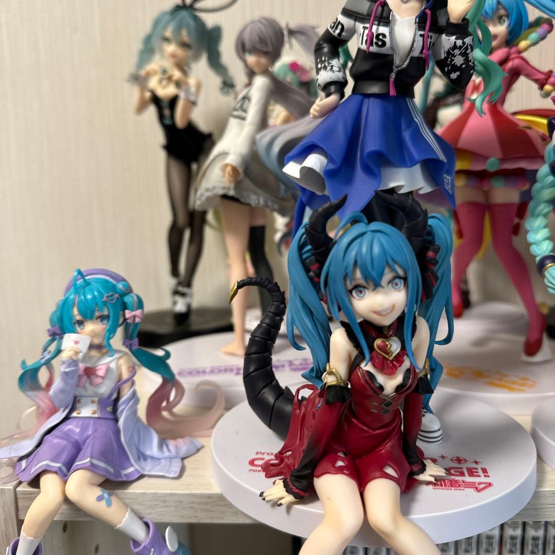 プライズフィギュア まとめ売り 箱あり開封済み 12体セット 初音ミク